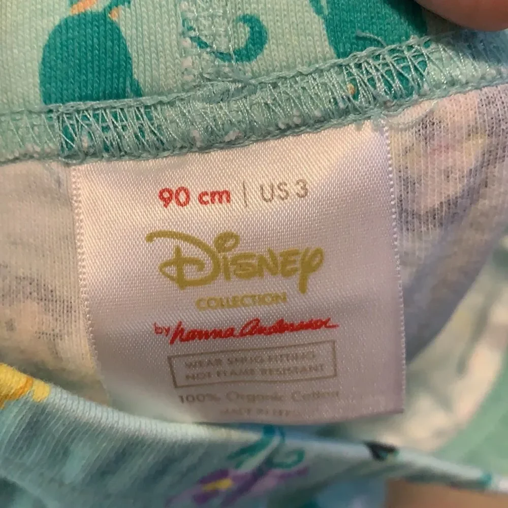 Hanna Andersson TLC Disney Aladdin Short PJ‎ Set 90